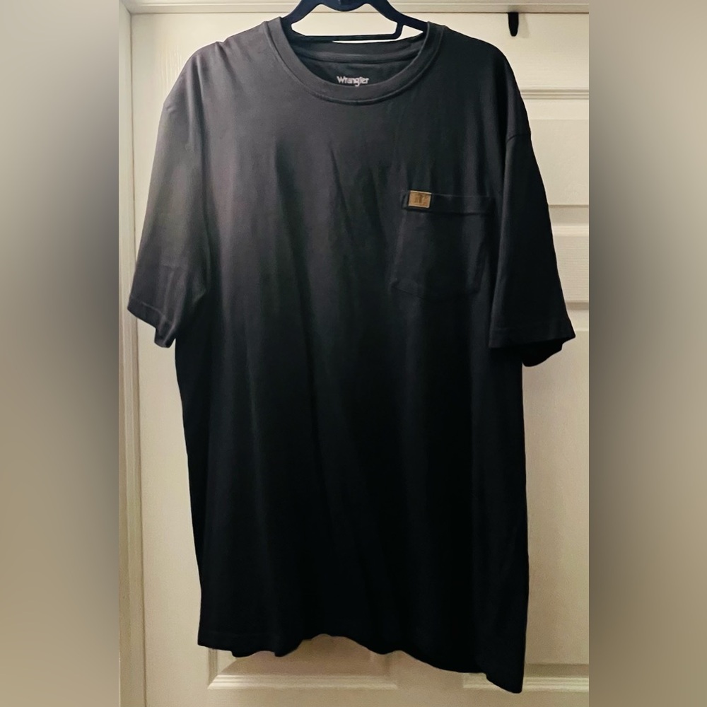 Wrangler Men's Black Short Sleeve Tee